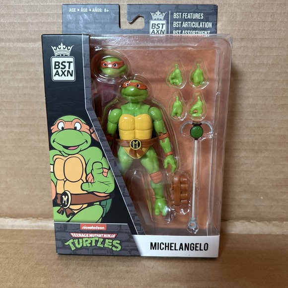 Other - Teenage Mutant Ninja Turtles Michaelangelo Loyal Subjects- BST AXN Action Figure